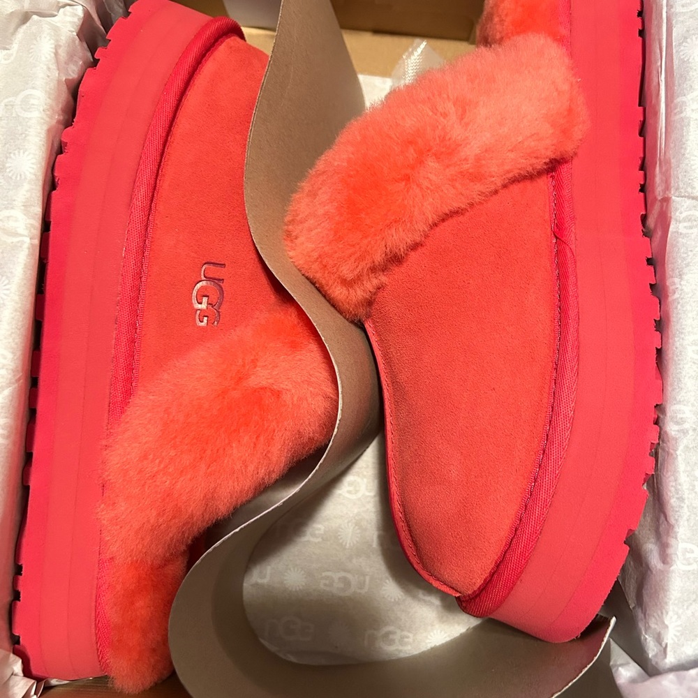 Ugg Disquette Pink Slippers